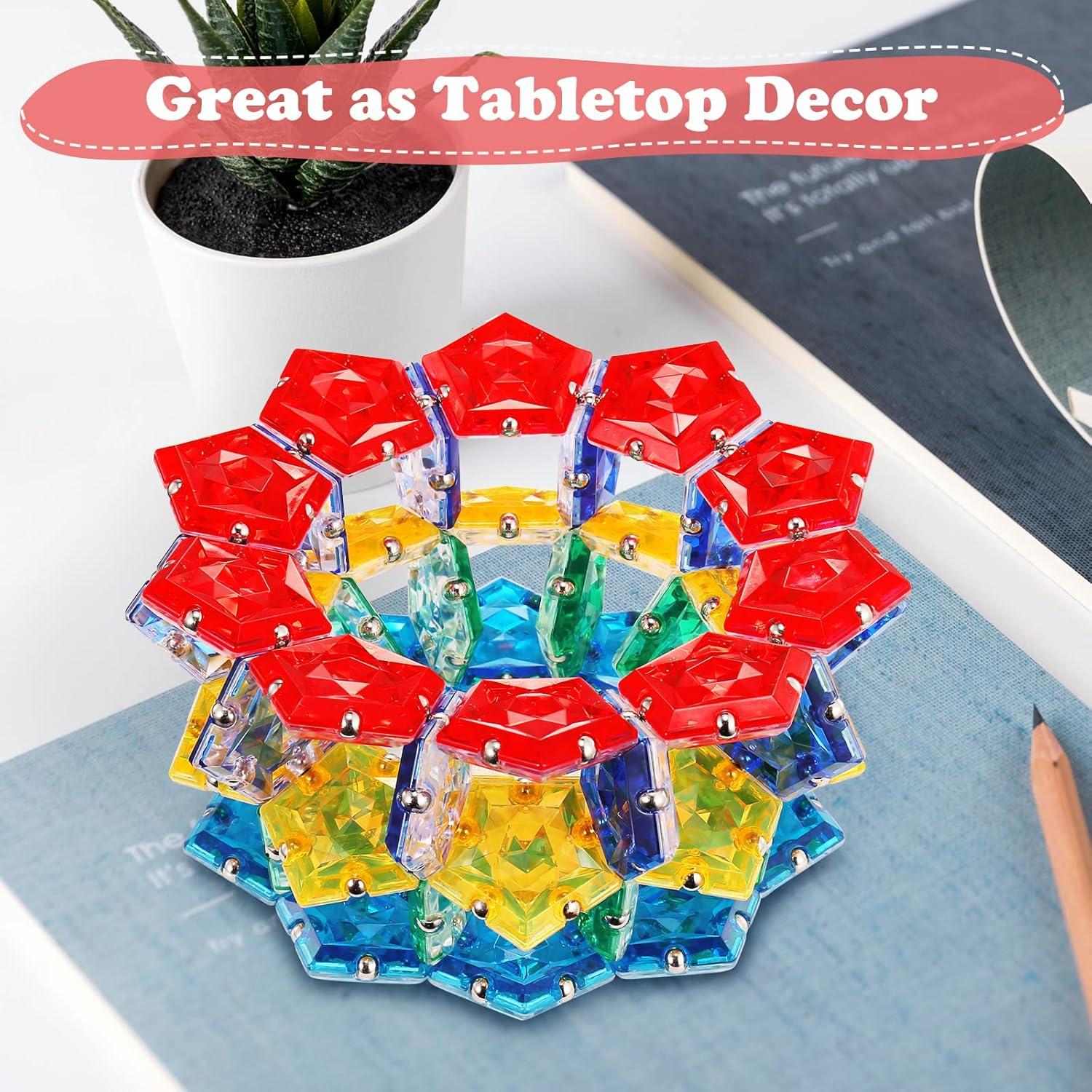 Esfera Magnética RoomyRoc - Set 12 Bolas Magnéticas - Rojo