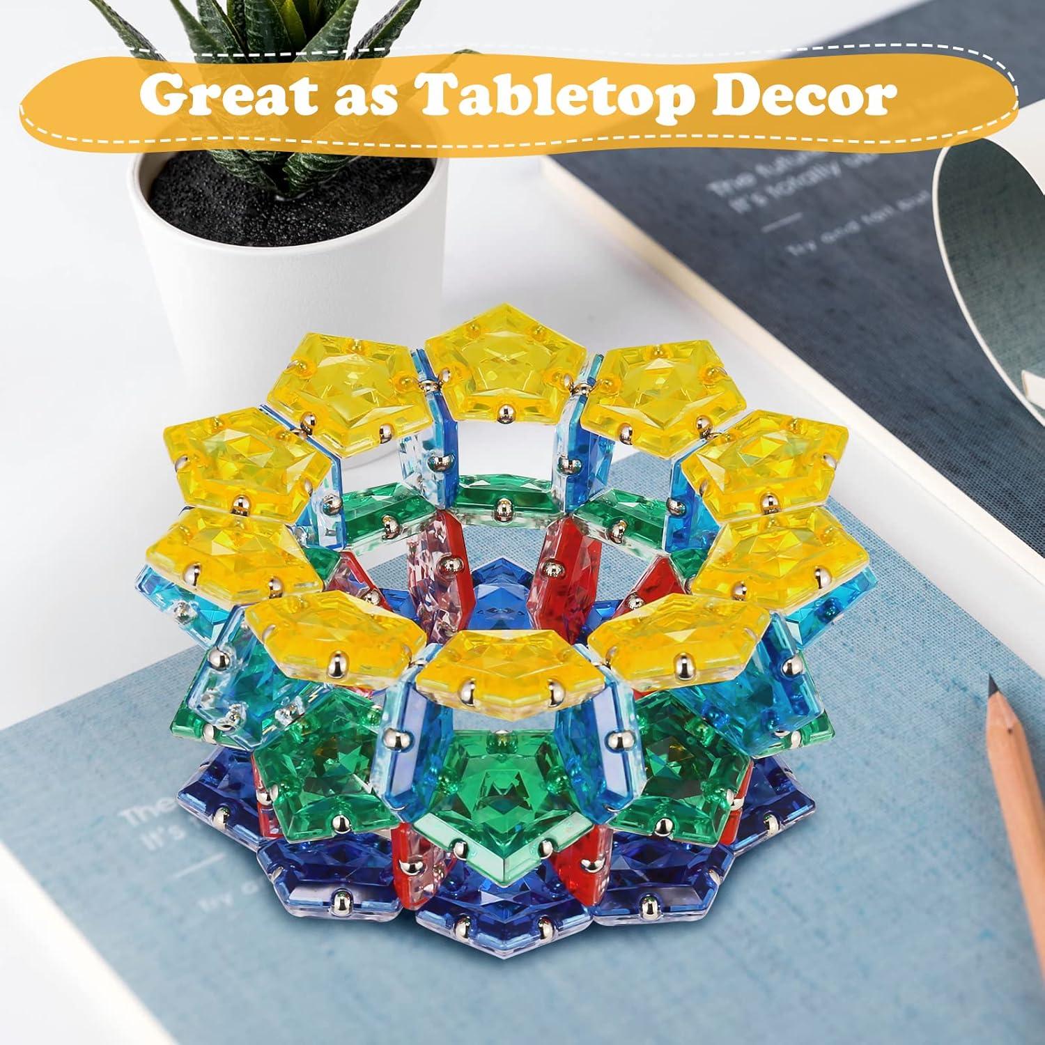 Esfera Magnética Fidget RoomyRoc - Set 12 Piezas Naranja