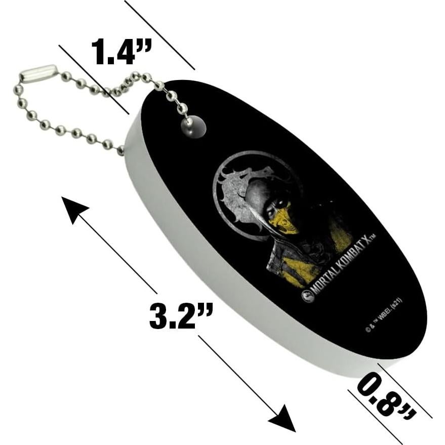 Llavero Flotante Mortal Kombat X Scorpion 8.1cm