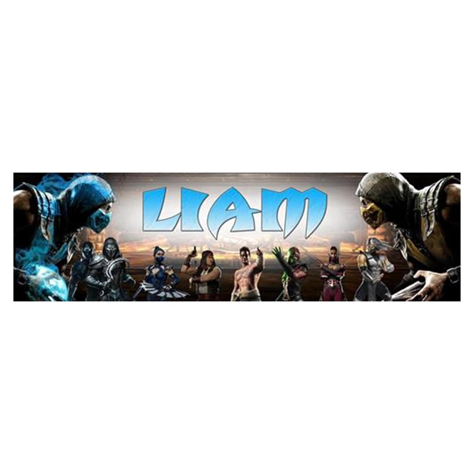 Póster Personalizado Guerrero Mortal Kombat 21.6x74.9cm