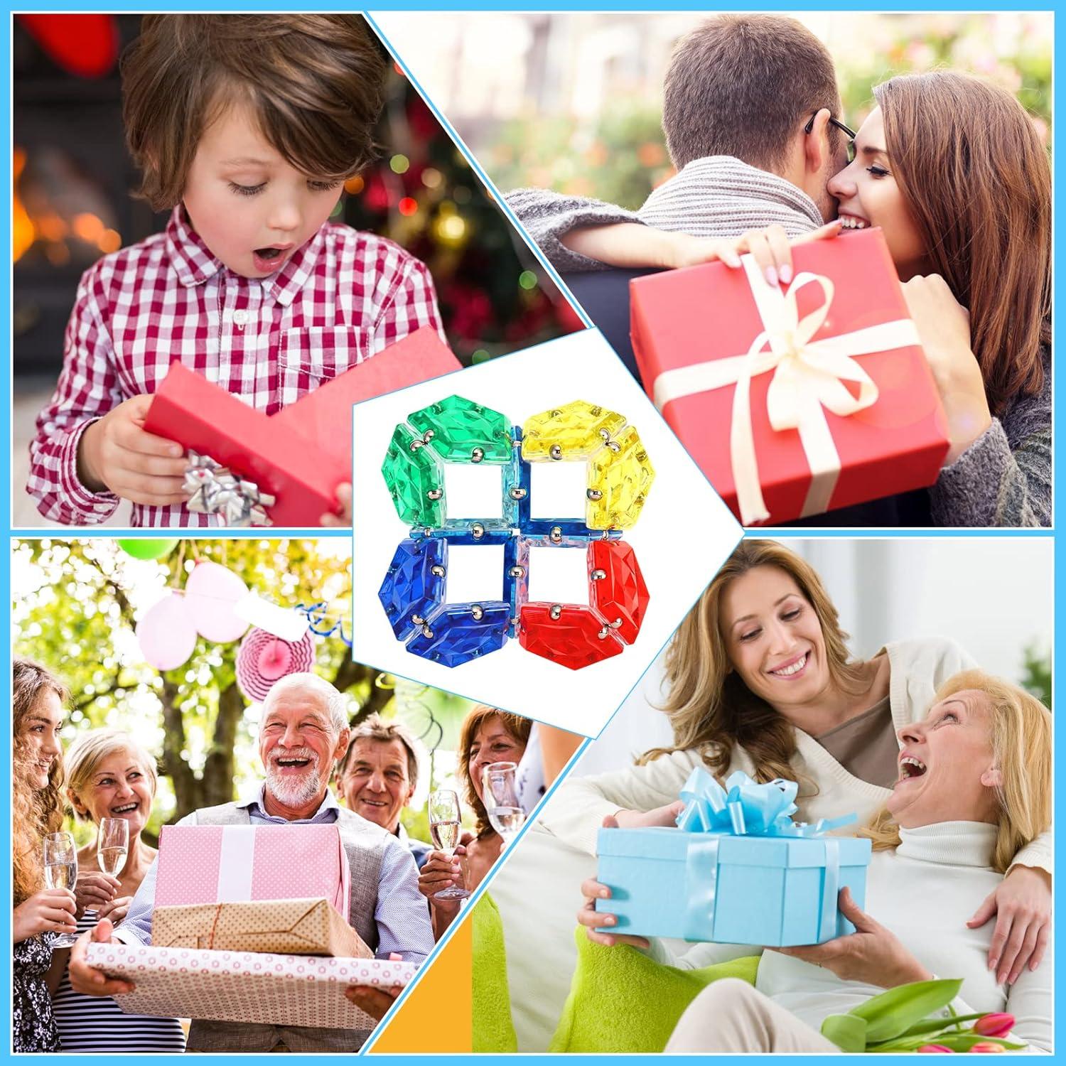 Esfera Magnética RoomyRoc - Set 12 Bolas Magnéticas Azul