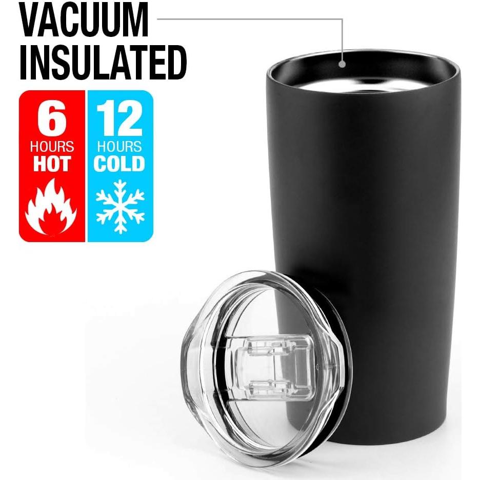 Taza de Acero Inoxidable LOGOVISION 20 oz con Aislamiento