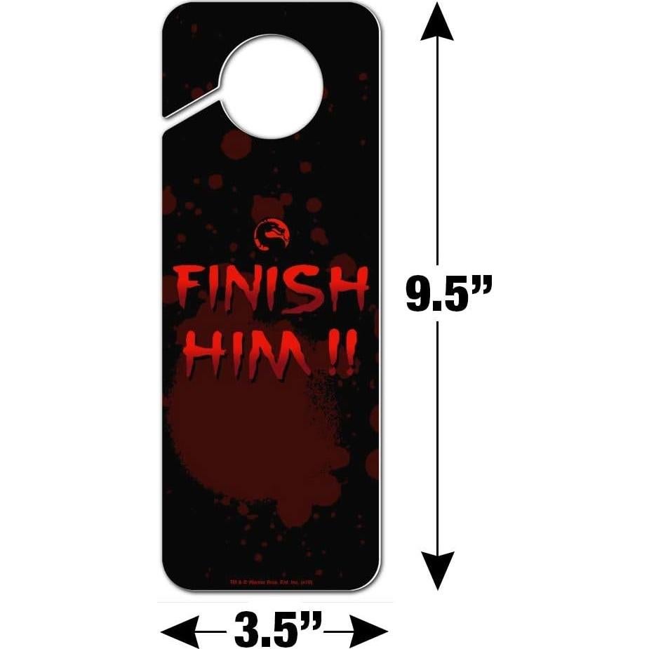 Colgador de Puerta Mortal Kombat Klassic Graphics and More