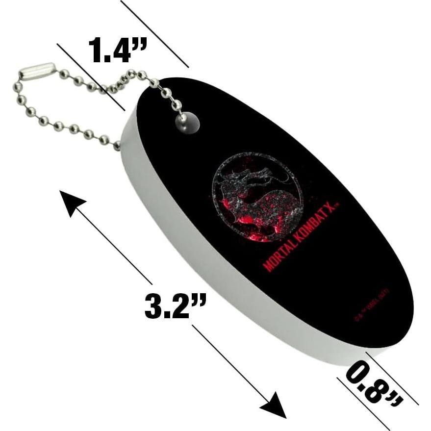 Llavero Flotante Mortal Kombat X - Graphics & More - 8.1x3.6cm