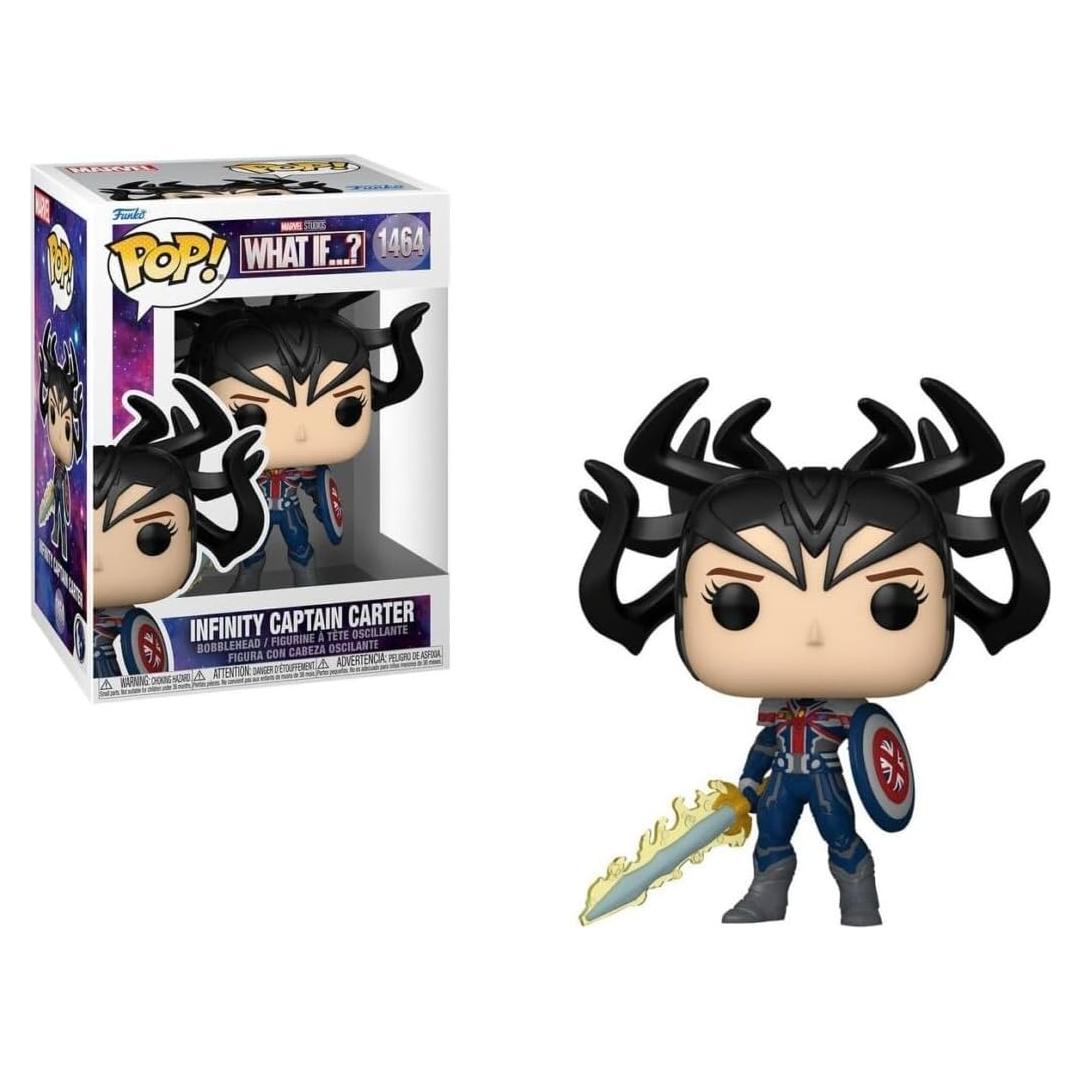Figura Funko POP Marvel What If - Infinity Captain Carter 11.4cm