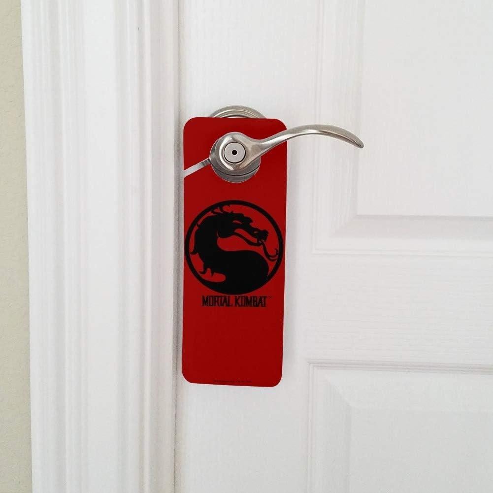 Colgador de Puerta Mortal Kombat Graphics & More 24x9.5cm