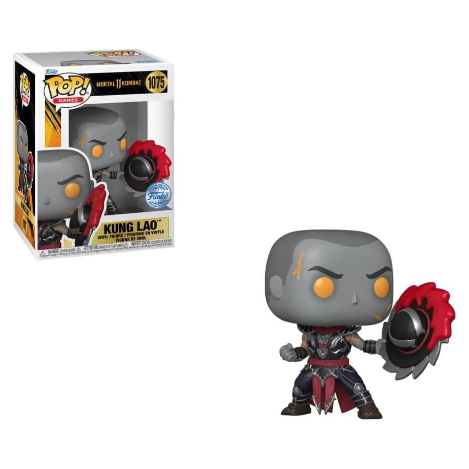 Figura de Vinilo Funko Pop Kung Lao Mortal Kombat 11 10cm