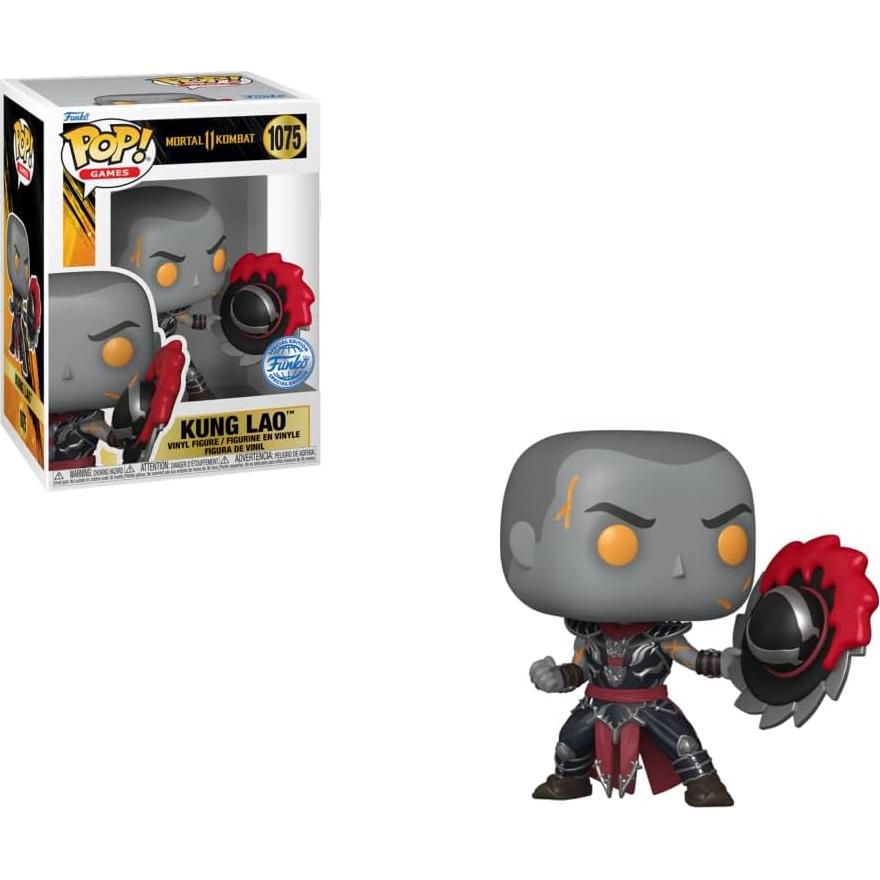 Figura de Vinilo Funko Pop Kung Lao Mortal Kombat 11 10cm