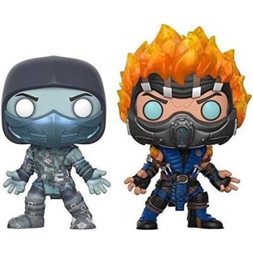 Funko Pop Mortal Kombat Scorpion y Subzero Paquete 2