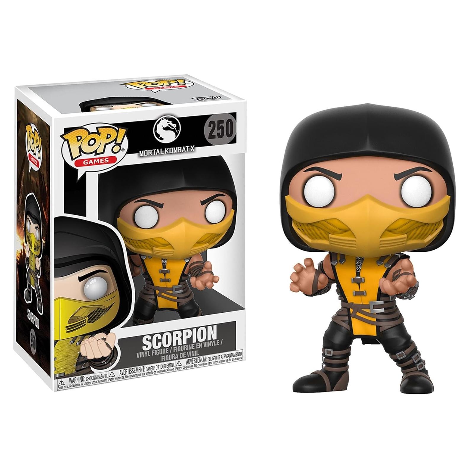 Figura Funko Pop Mortal Kombat Scorpion 9.5 cm Coleccionable