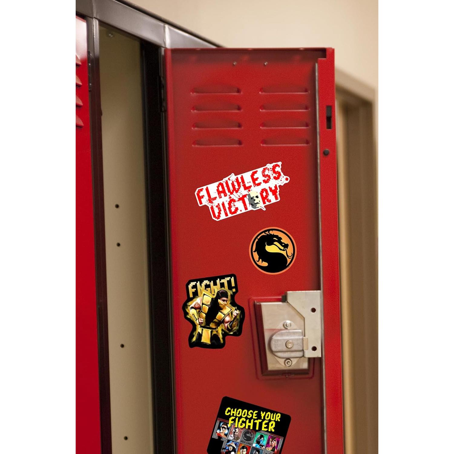 Calcomanías Deluxe de Vinilo Klassic Mortal Kombat - Set de 10