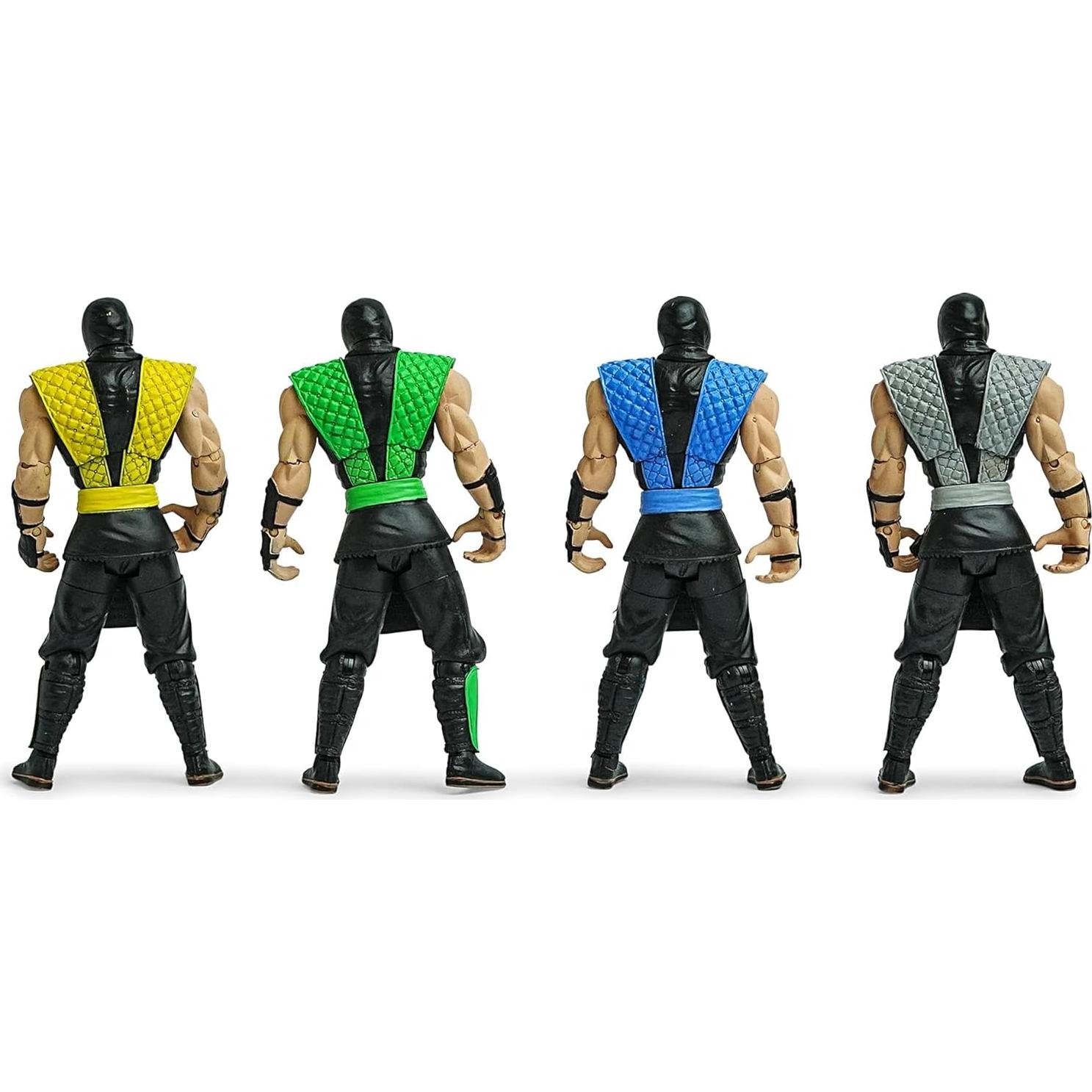 Figura de Acción Retro Mortal Kombat 4-Pack Jazwares