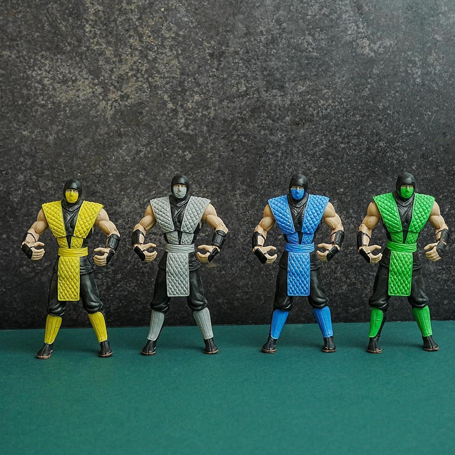 Figura de Acción Retro Mortal Kombat 4-Pack Jazwares