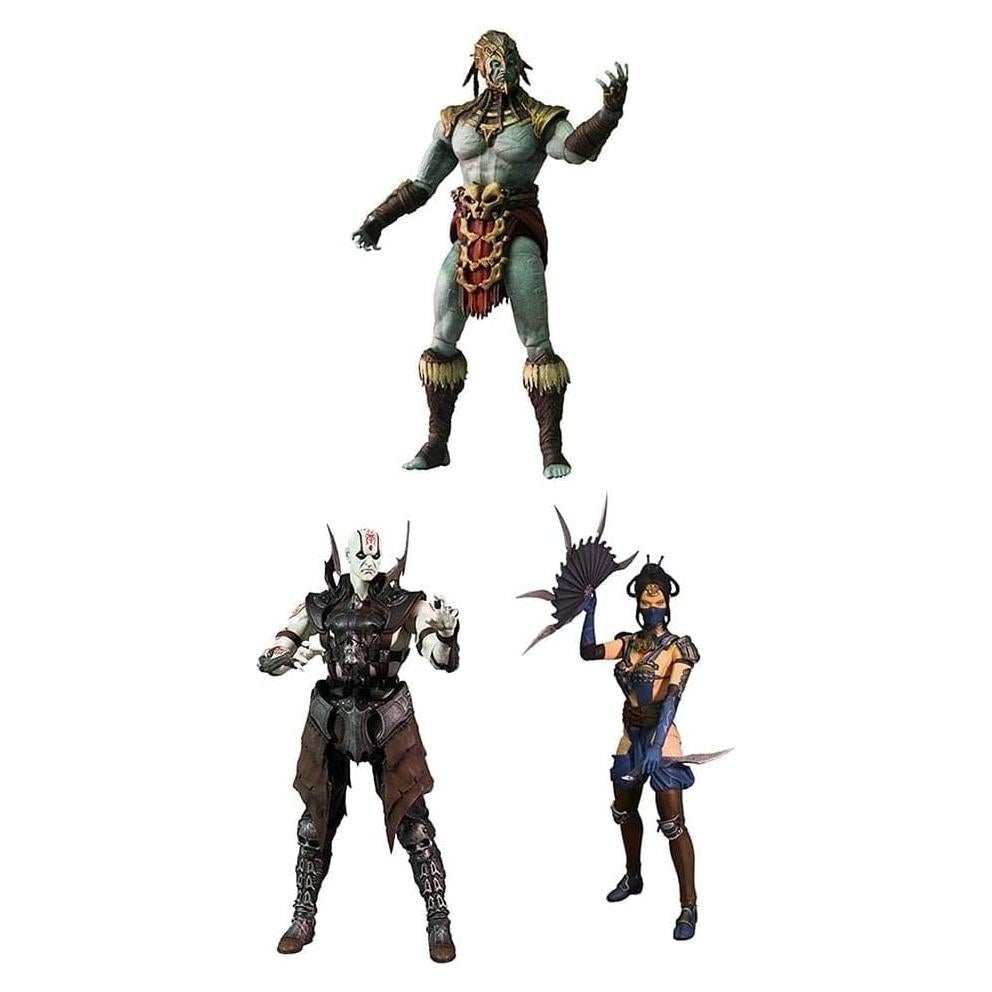Set de 3 Figuras de Acción Mortal Kombat X Mezco 15 cm