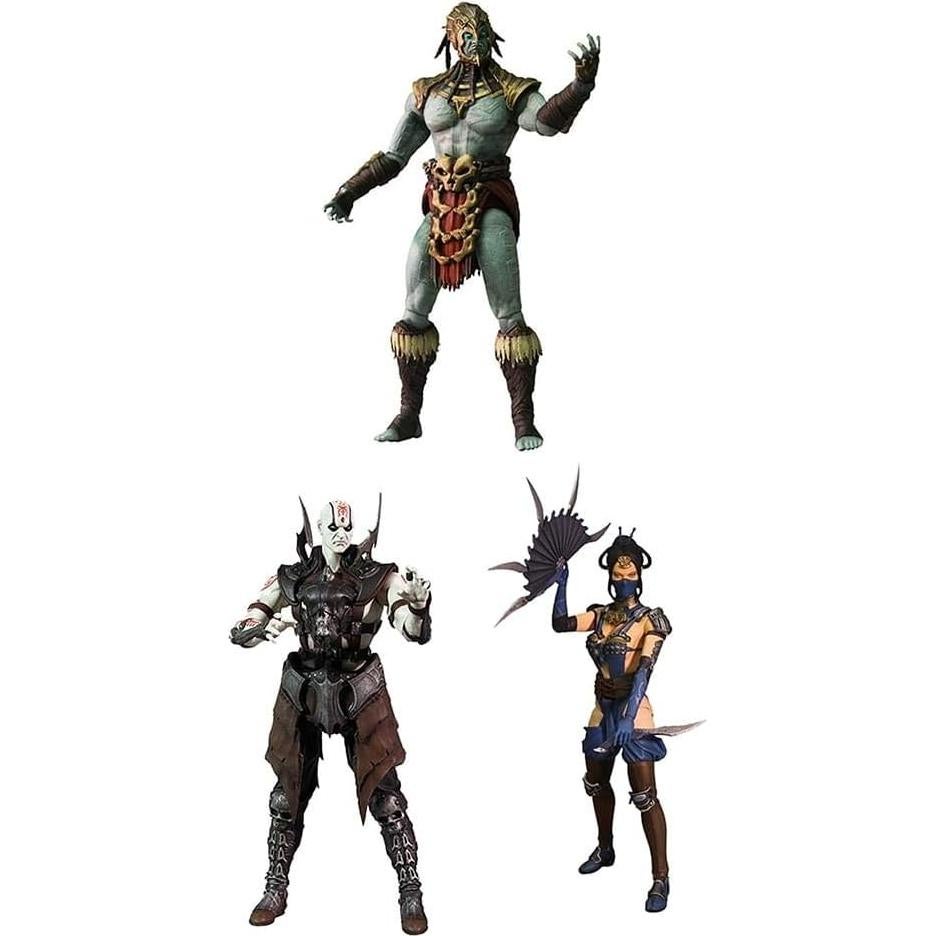 Set de 3 Figuras de Acción Mortal Kombat X Mezco 15 cm