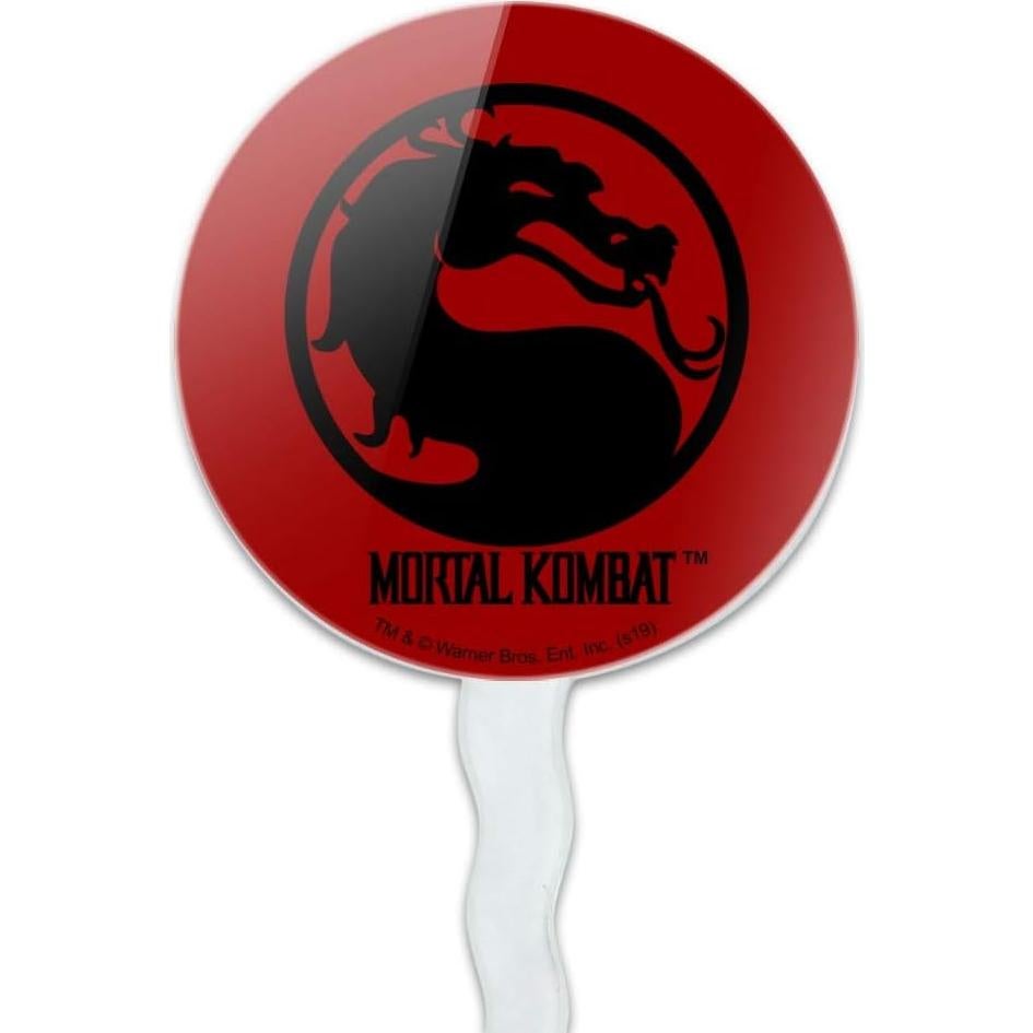 Juego de Palillos para Cupcakes Mortal Kombat - Set de 6