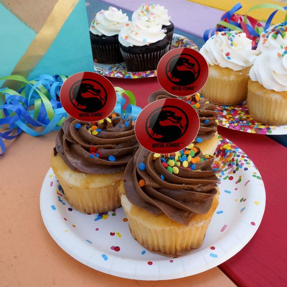 Juego de Palillos para Cupcakes Mortal Kombat - Set de 6