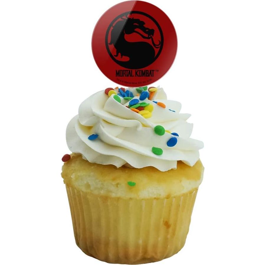 Juego de Palillos para Cupcakes Mortal Kombat - Set de 6