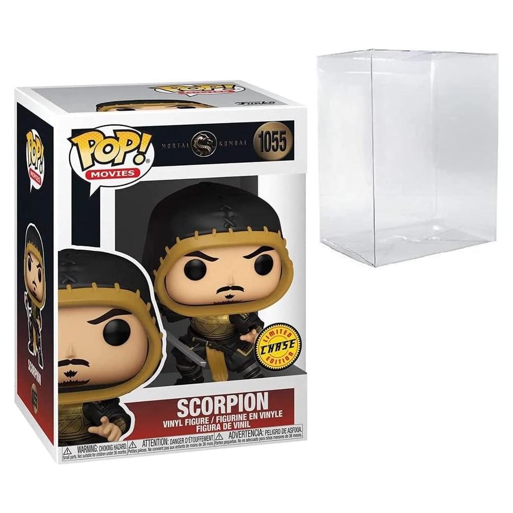 Figura Chase Funko Pop! Mortal Kombat Scorpion 9.5 cm