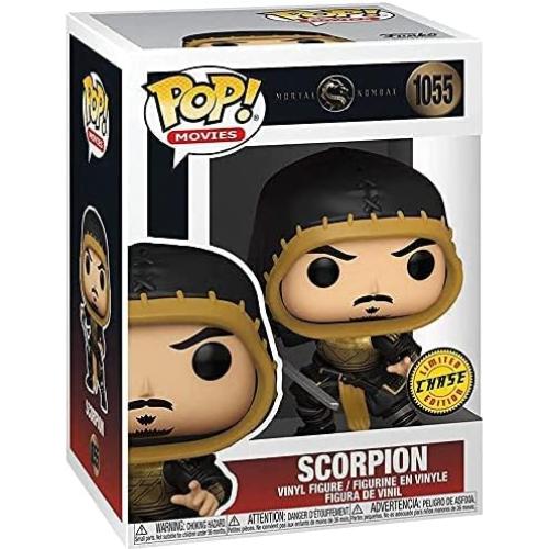 Figura Chase Funko Pop! Mortal Kombat Scorpion 9.5 cm