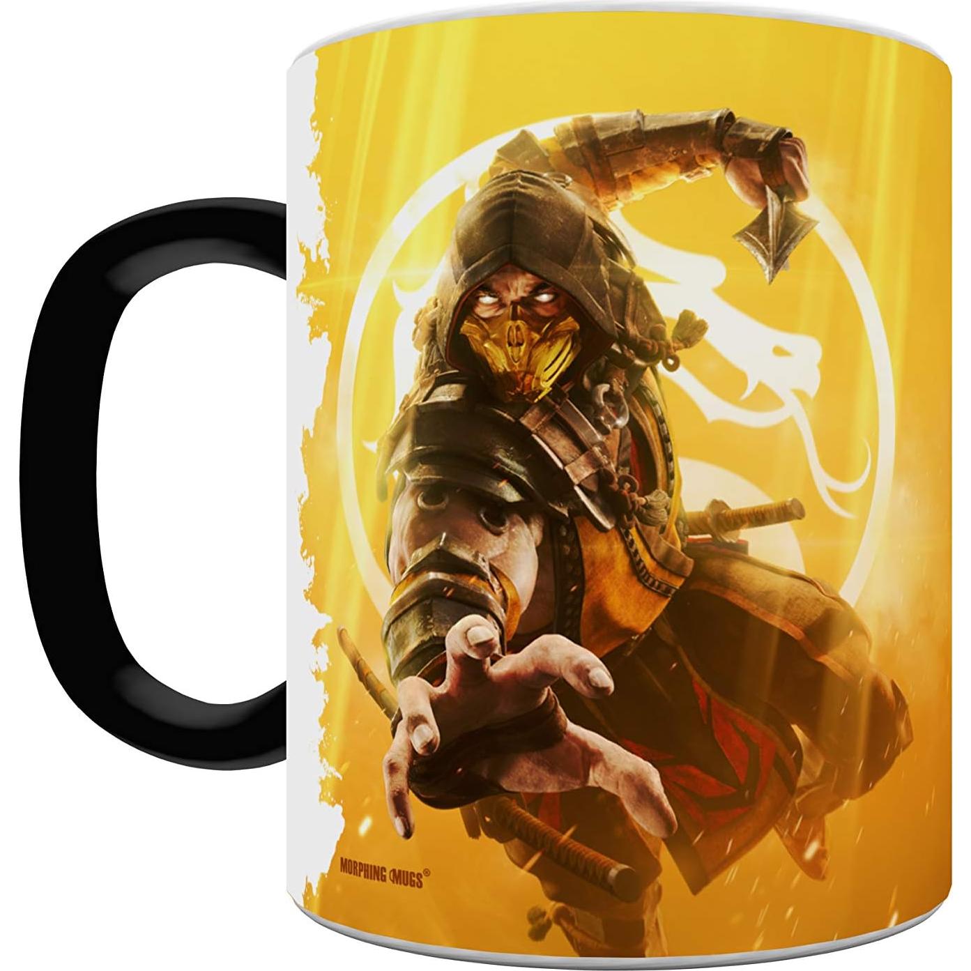 Taza Cerámica Cambiante Mortal Kombat X 11 oz Morphing Mugs