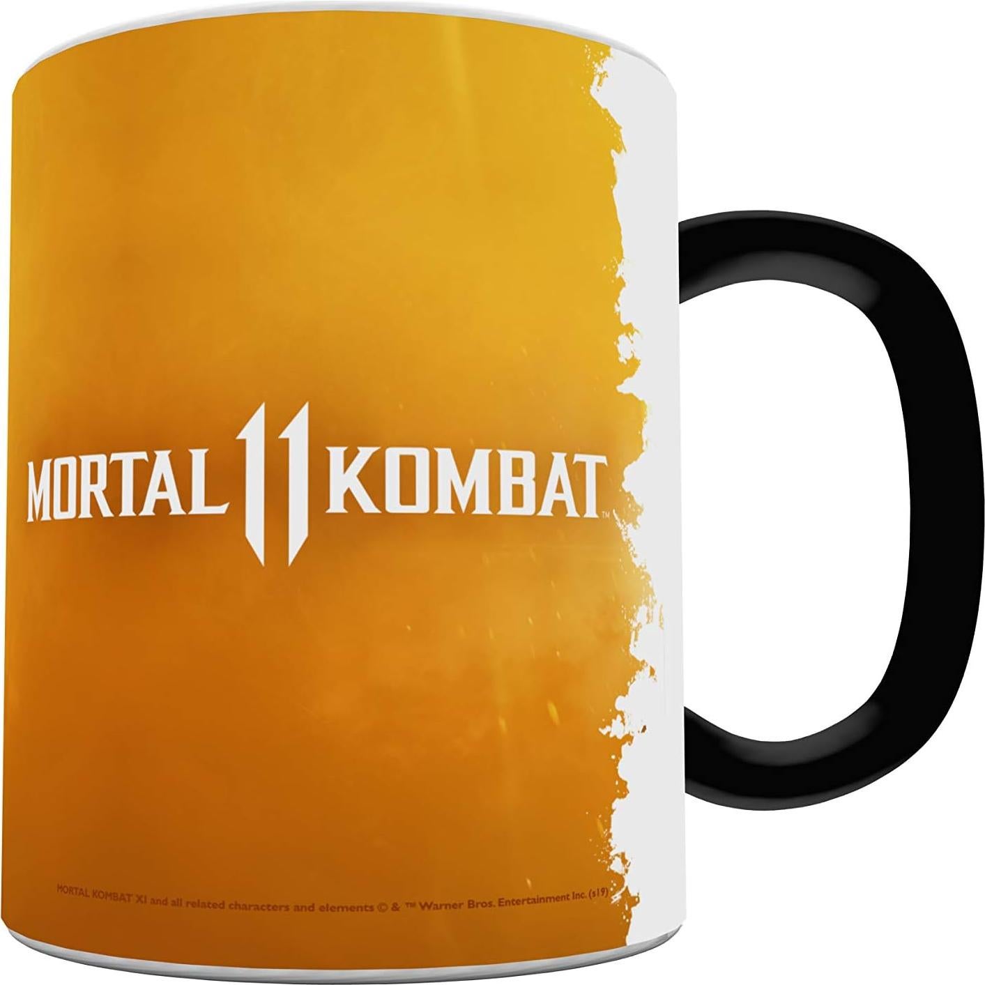 Taza Cerámica Cambiante Mortal Kombat X 11 oz Morphing Mugs