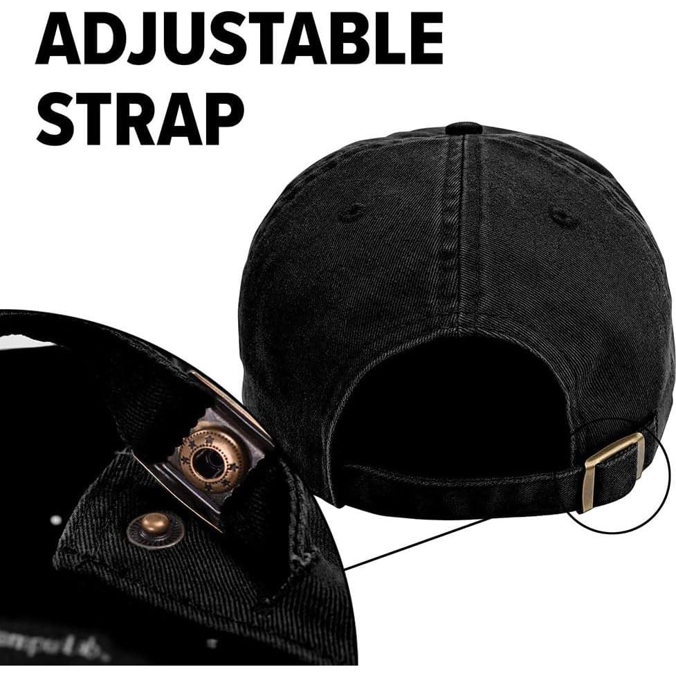 Gorra Papá Mortal Kombat Logo Dragón Unisex Ajustable Negra