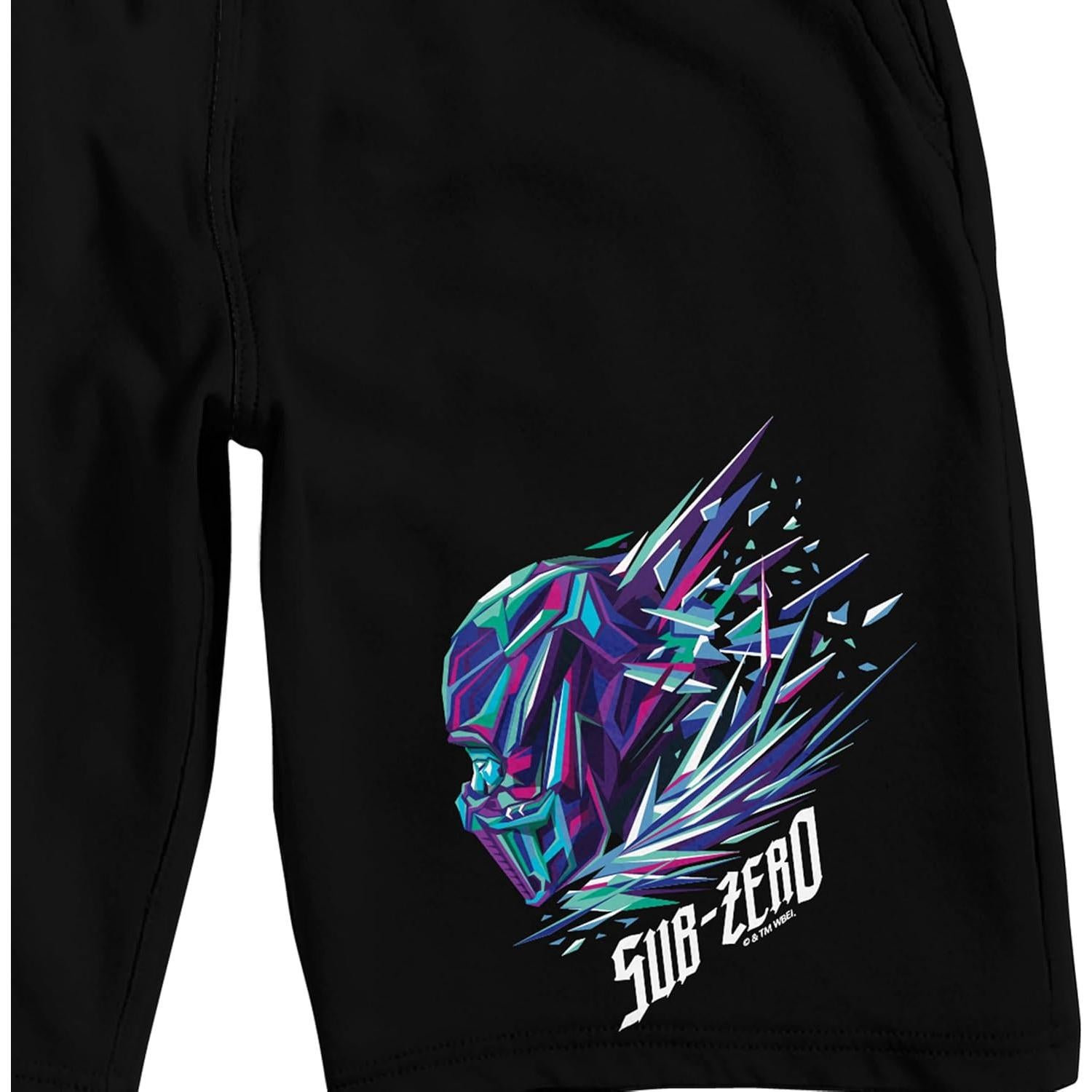 Pantalones Cortos de Pijama Mortal Kombat Sub-Zero Adulto