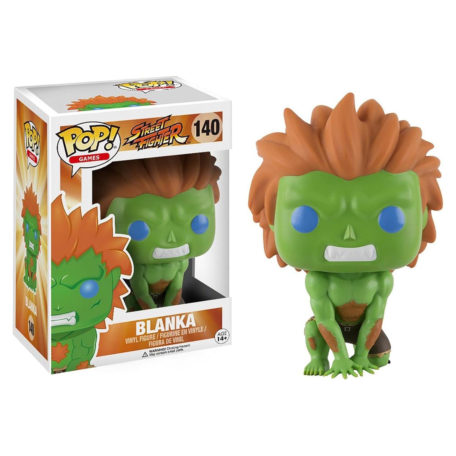 Figura Pop Vinilo Funko Street Fighter Blanka 9.5 cm