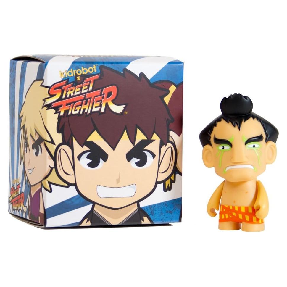 Figura de Acción Mini Kidrobot Street Fighter 2 - Vinilo 7.62 cm