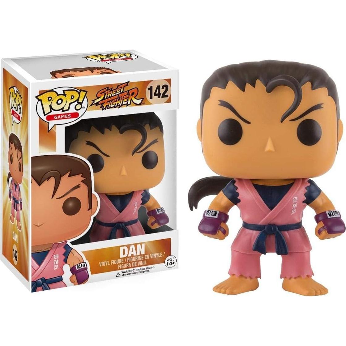Figura Funko Pop Street Fighter Dan 9.53 cm Coleccionable