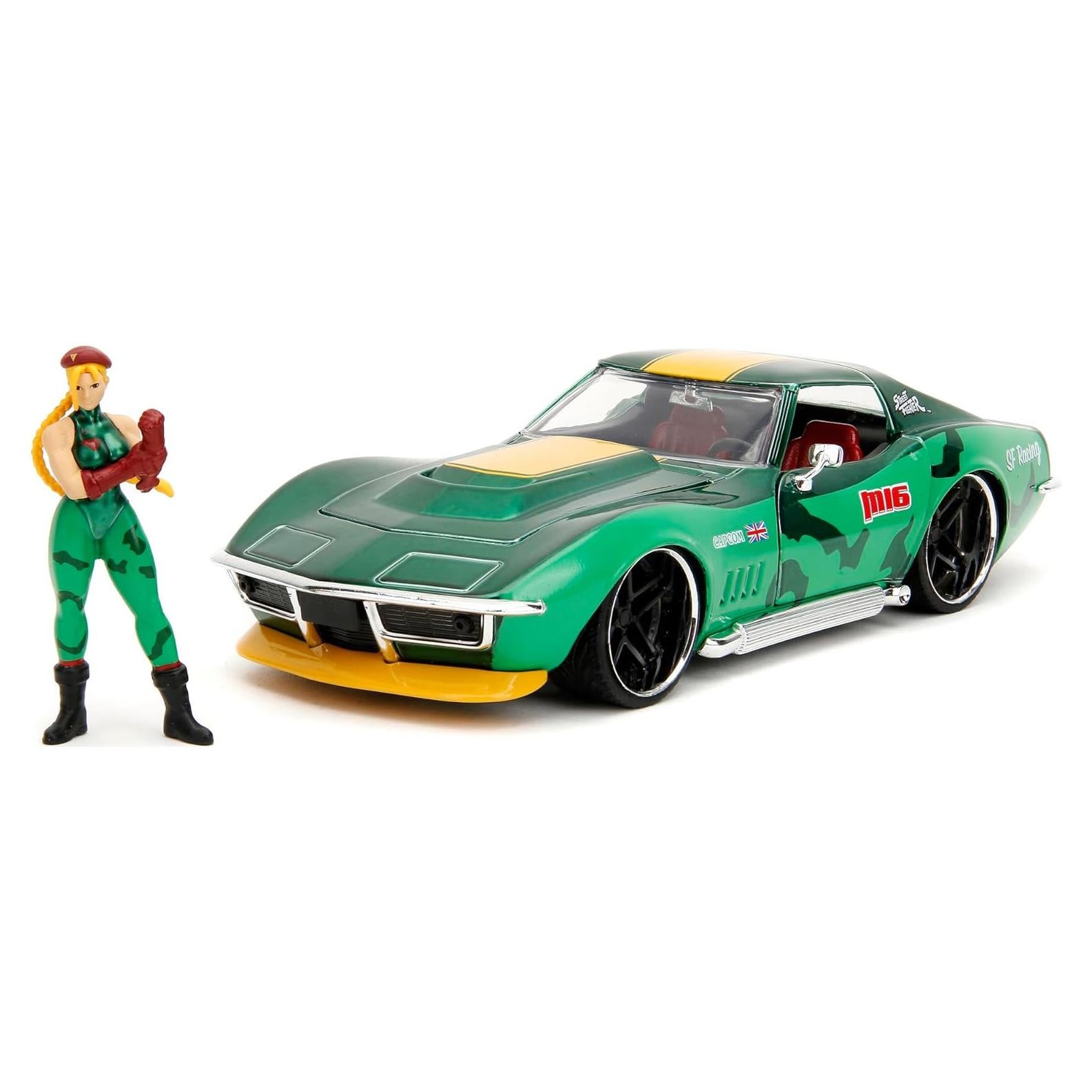 Jada 1:24 Chevrolet Corvette Stingray 1969 con figura de Cammy