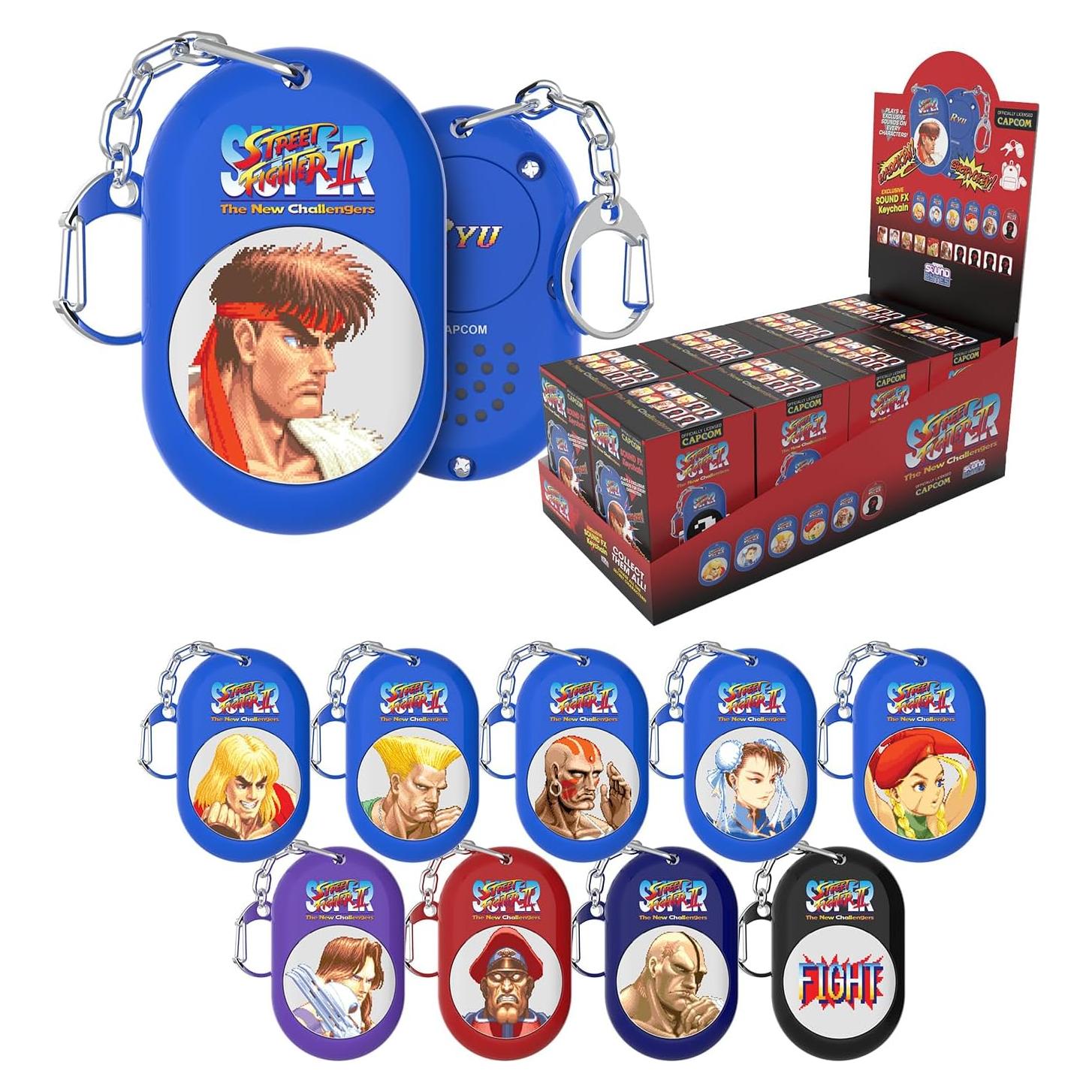 Llavero de Audio FX SoundBytes Super Street Fighter II - Completo