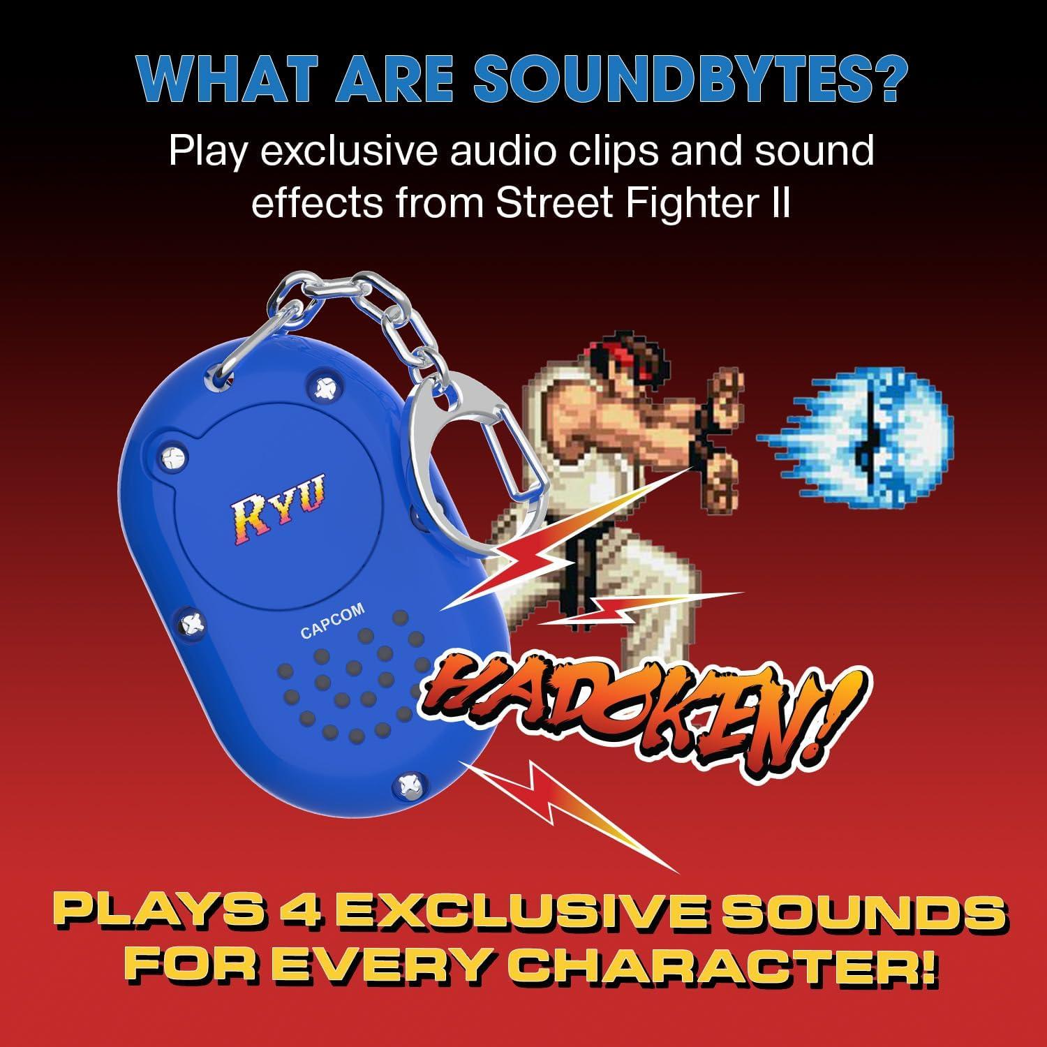 Llavero de Audio FX SoundBytes Super Street Fighter II - Completo