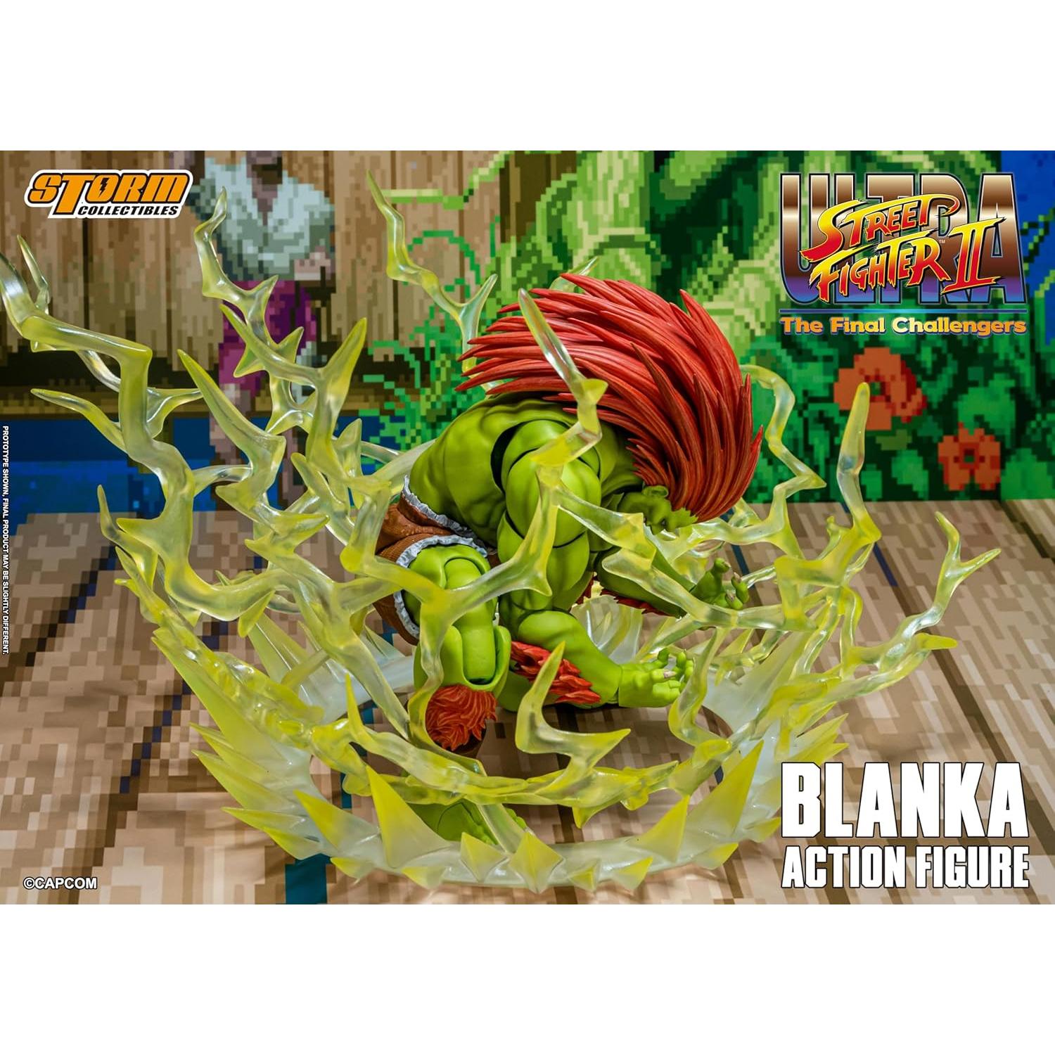 Figura de Acción Blanka 1:12 Storm Collectibles Ultra Street Fighter II