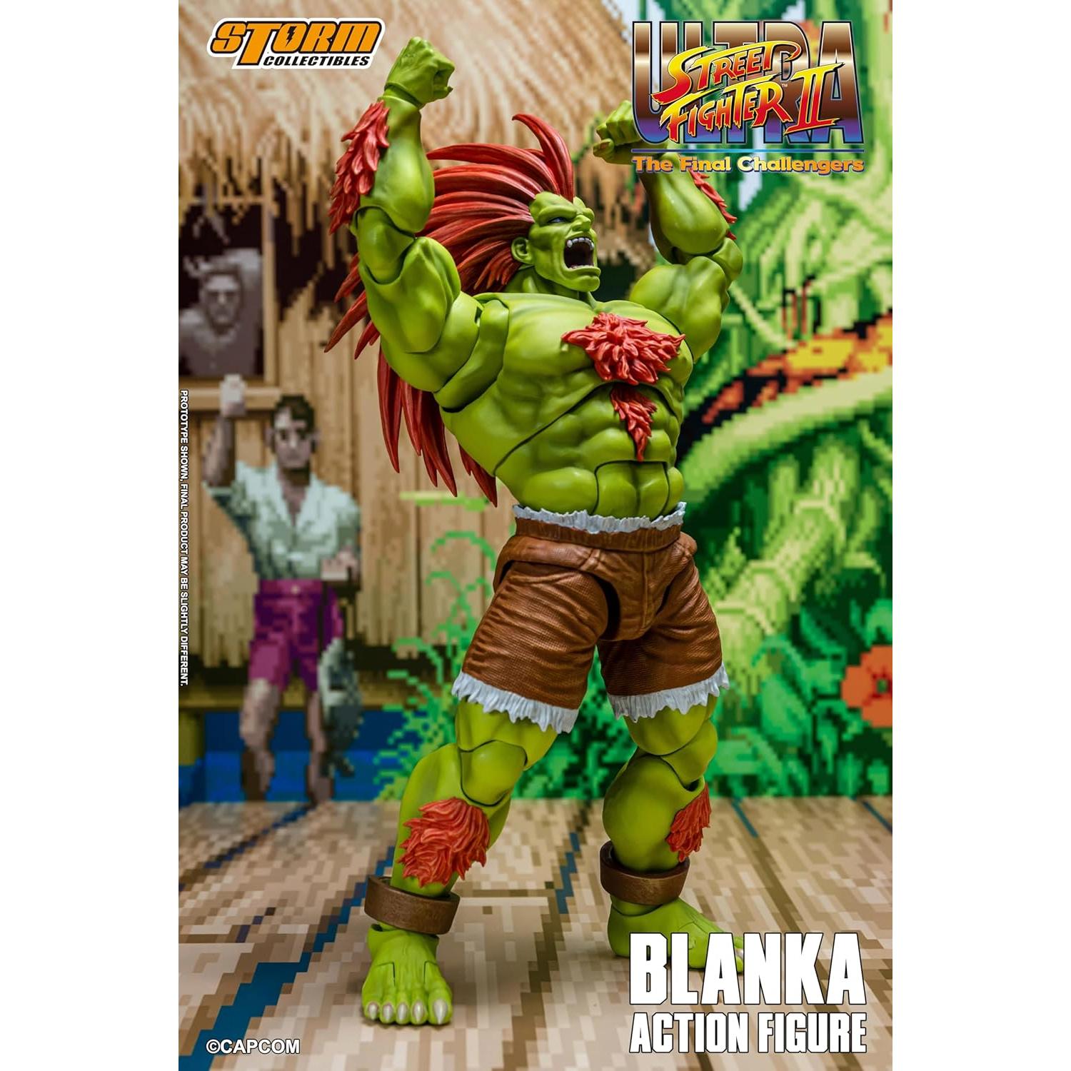 Figura de Acción Blanka 1:12 Storm Collectibles Ultra Street Fighter II