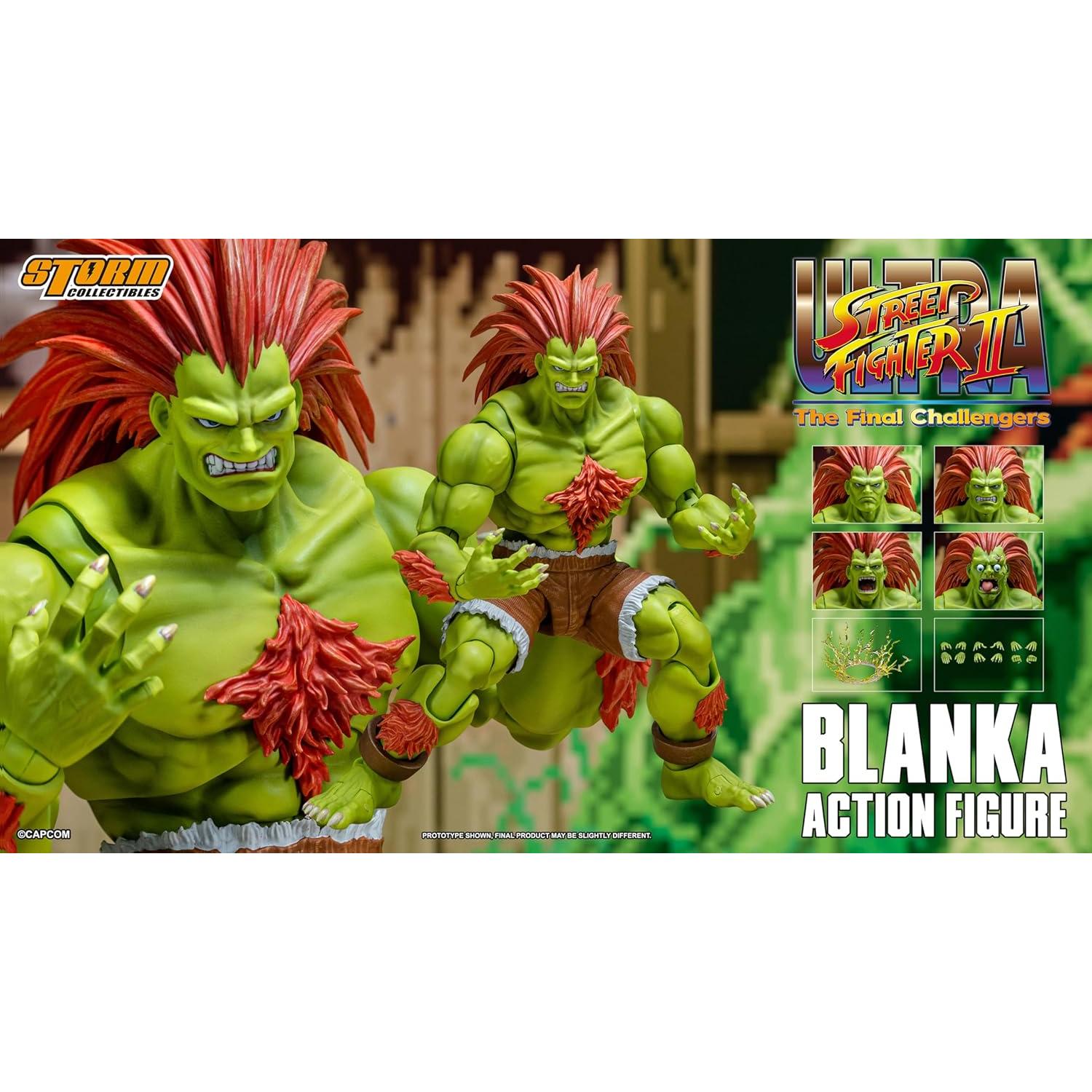 Figura de Acción Blanka 1:12 Storm Collectibles Ultra Street Fighter II