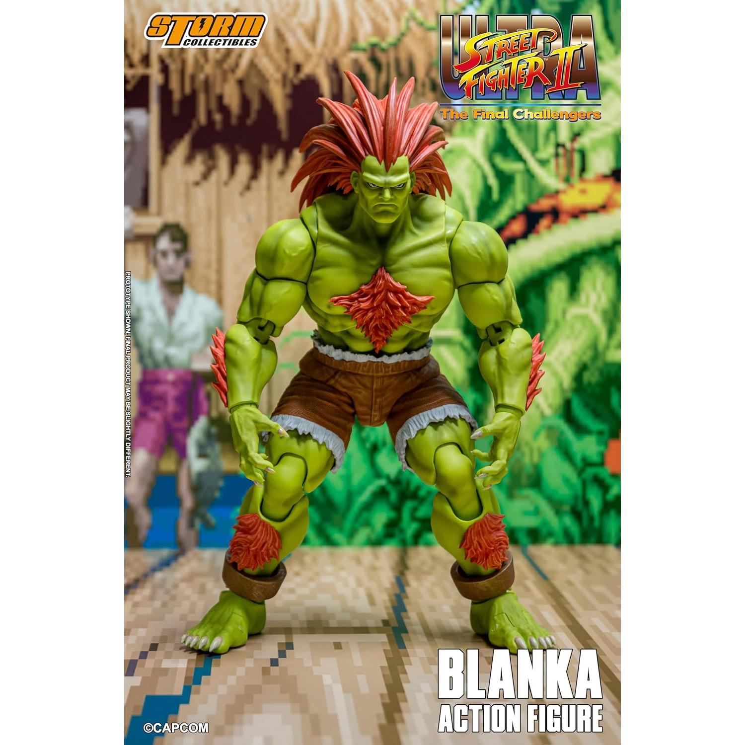 Figura de Acción Blanka 1:12 Storm Collectibles Ultra Street Fighter II
