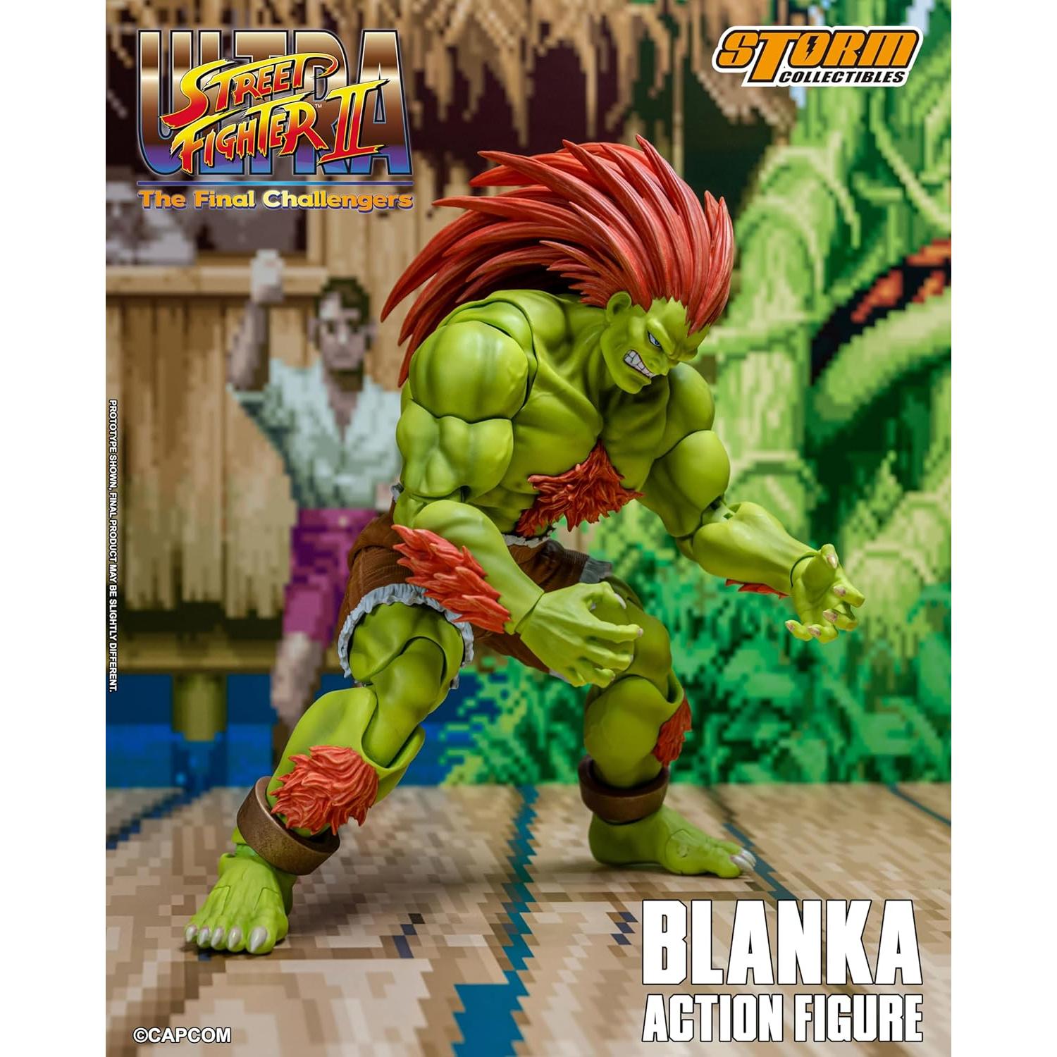 Figura de Acción Blanka 1:12 Storm Collectibles Ultra Street Fighter II
