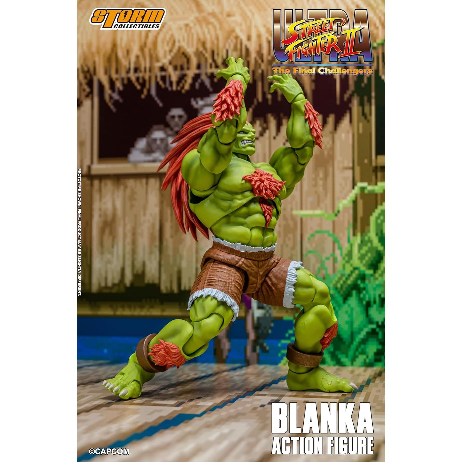Figura de Acción Blanka 1:12 Storm Collectibles Ultra Street Fighter II
