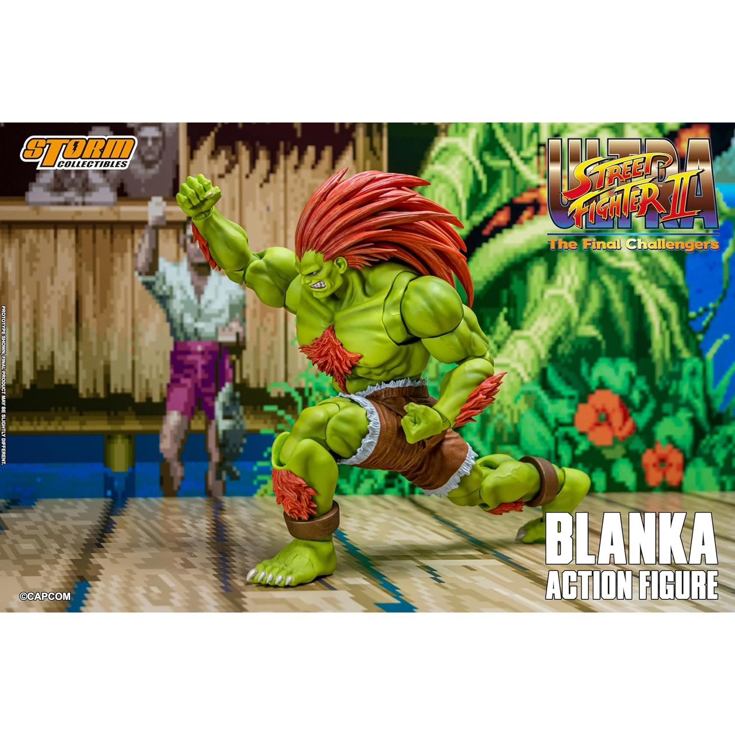 Figura de Acción Blanka 1:12 Storm Collectibles Ultra Street Fighter II