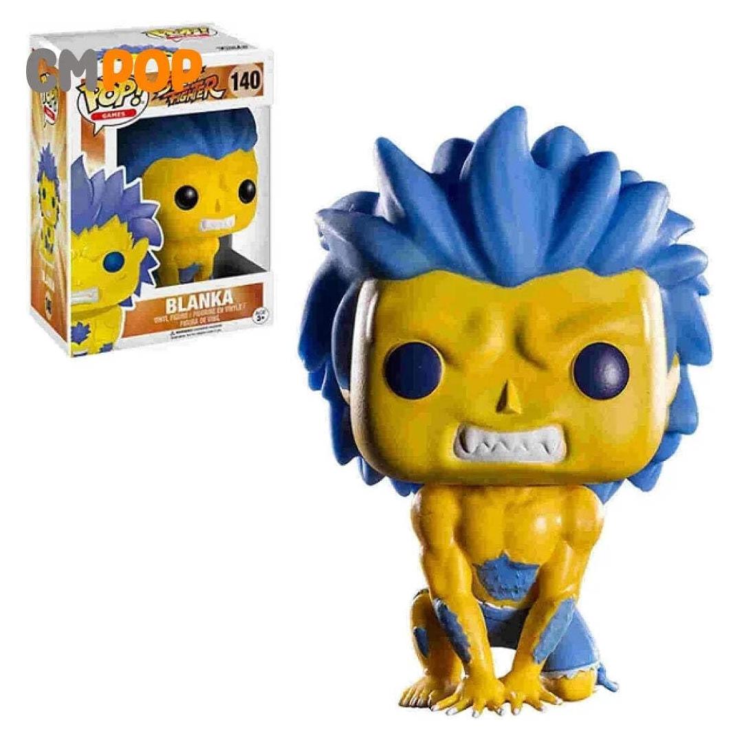 Figuras Chibi Funko POP! Street Fighter Blanka y Ryu 10 cm