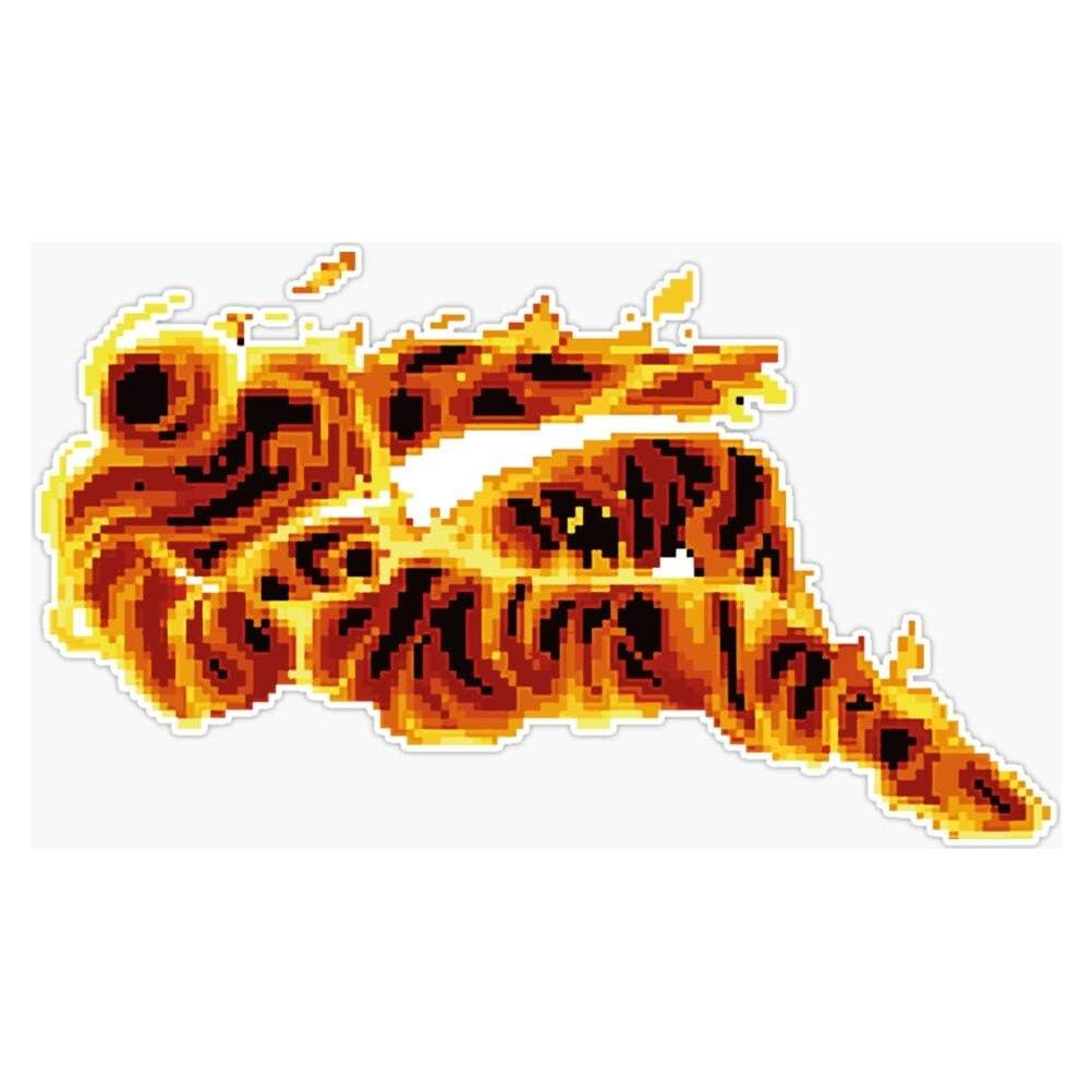 Calcomanía de Vinilo Impermeable Street Fighter 2 Evan Decals 12.7 cm