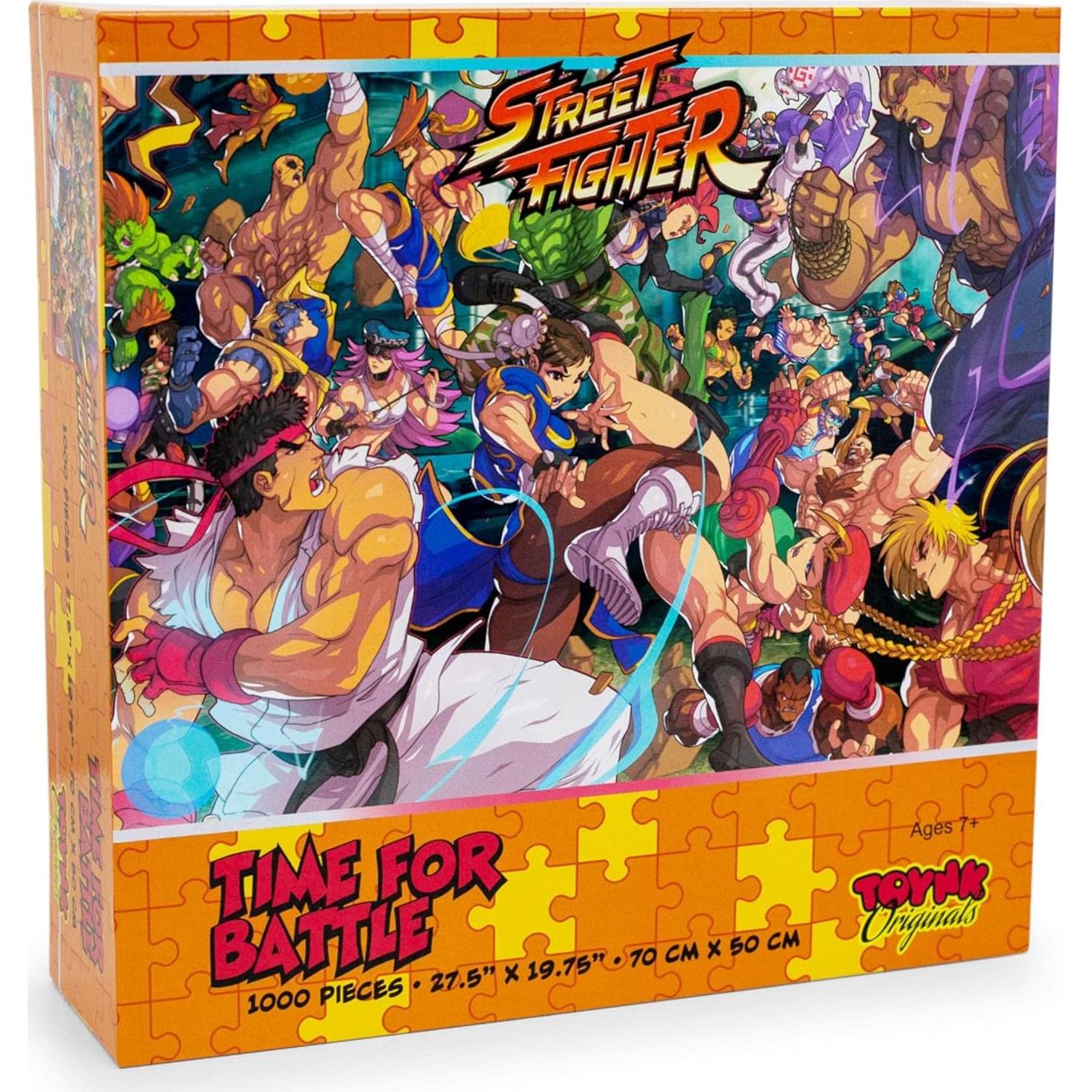 Rompecabezas Street Fighter 1000 Piezas 71x51 cm Toynk