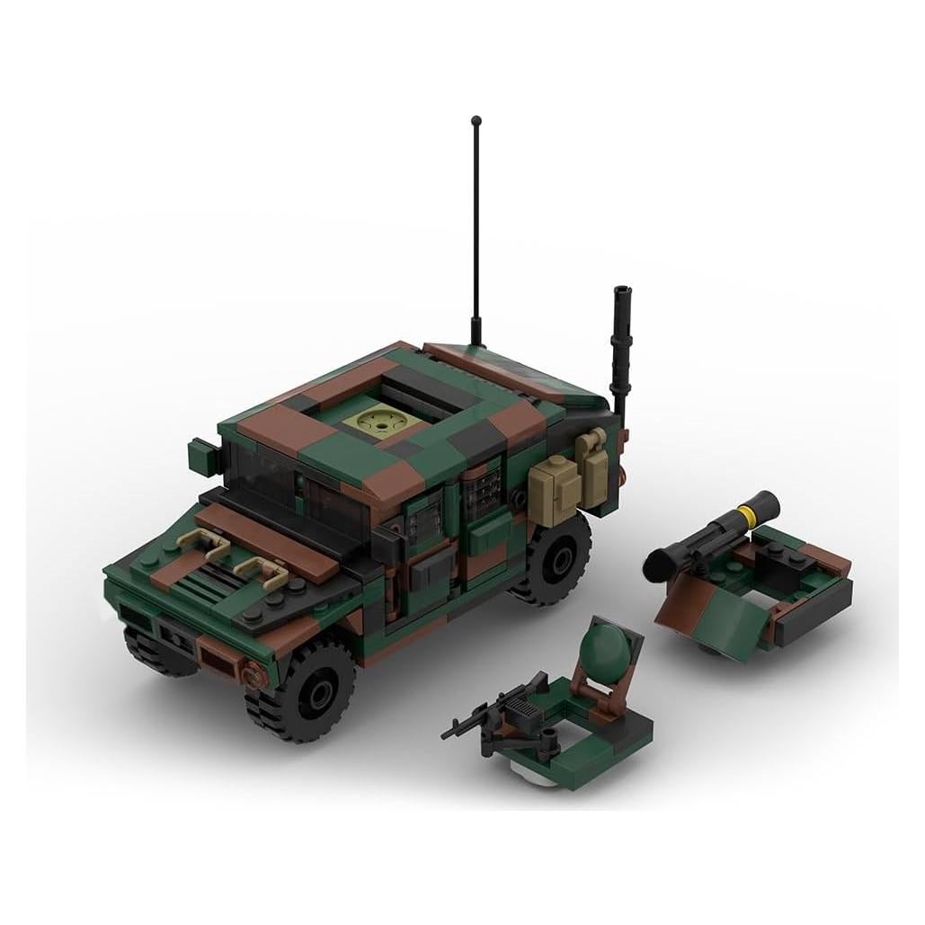 Kit de Construcción Vehículo Blindado KAROYD M1025A1 392 Piezas