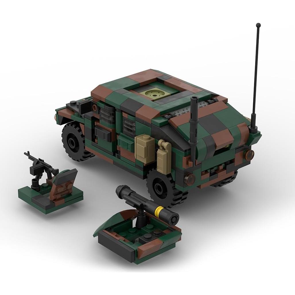 Kit de Construcción Vehículo Blindado KAROYD M1025A1 392 Piezas