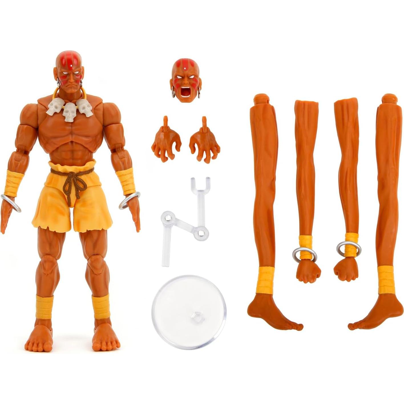 Figura de Acción Dhalsim Jada Toys 15 cm Articulada 20 Puntos