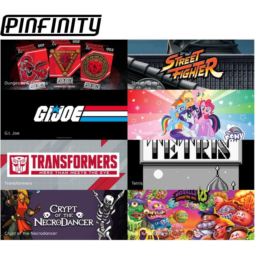 Pinfinity Pin de Realidad Aumentada Street Fighter 2