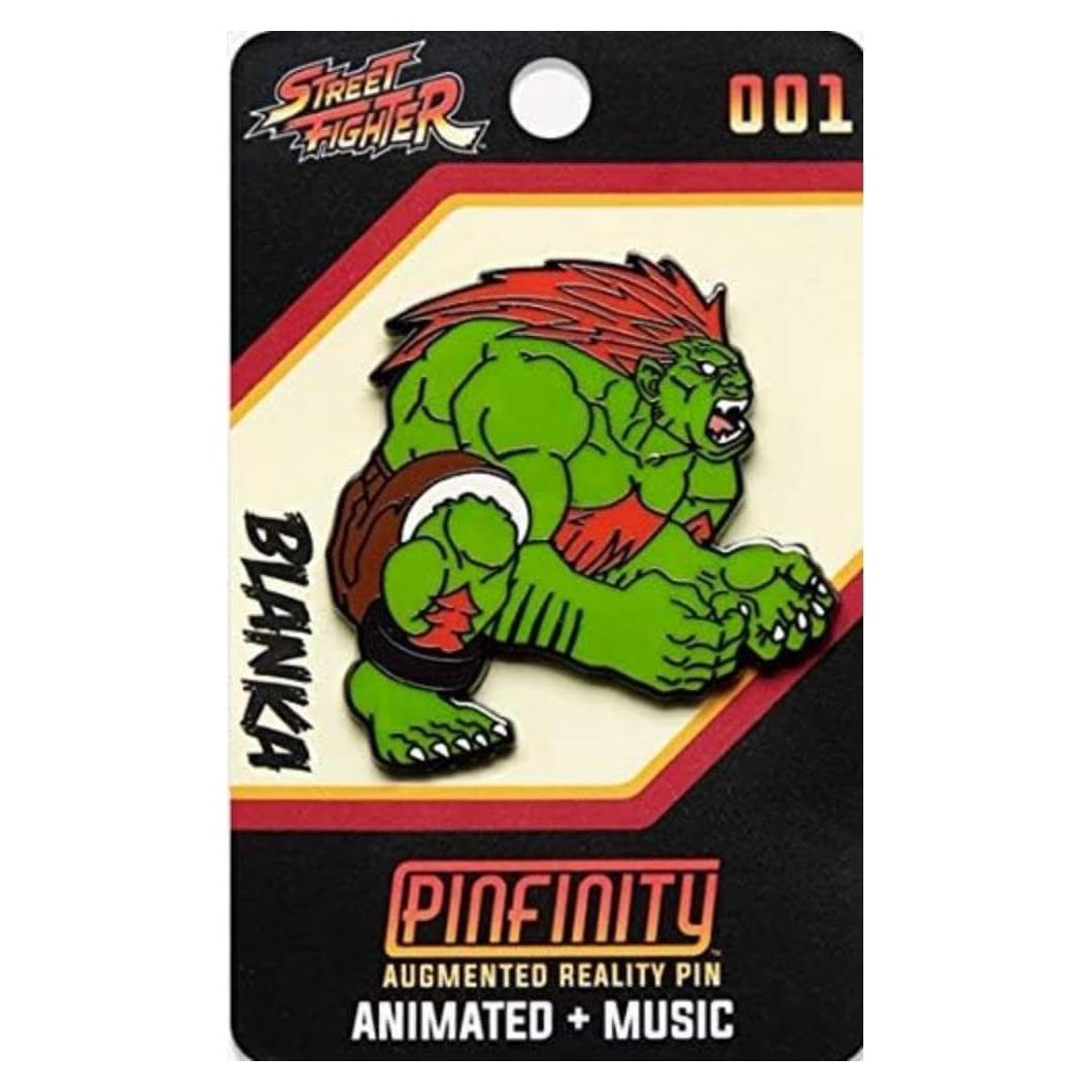 Pin de Realidad Aumentada Blanka Street Fighter - Pinfinity