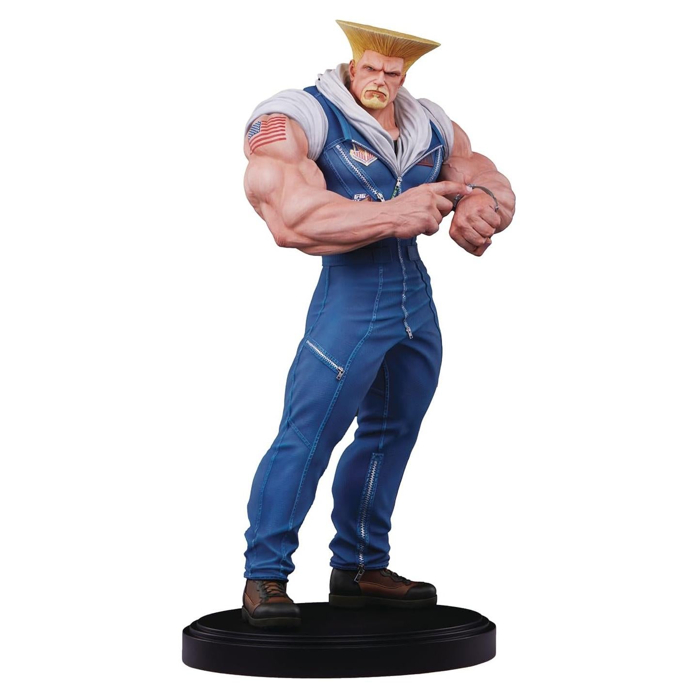 Estatua Deluxe Guile 1:4 PCS Collectibles Street Fighter 6